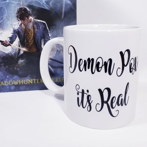 Demon Pox It's Real Coffee Cup, Demon Pox, Will Herondale, Infernal ...