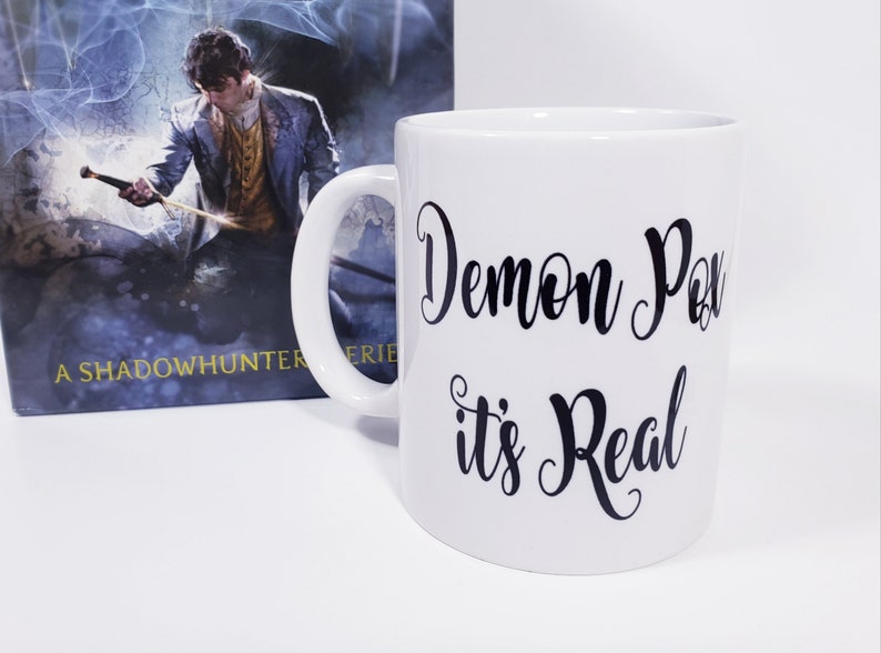 Demon Pox It's Real Coffee Cup, Demon Pox, Will Herondale, Infernal ...