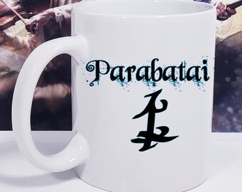 Parabatai Coffee Mug, Will Herondale, Jem Carstairs, Shadowhunters, Lucie & Cordelia,Emma and Jules,Jace and Alec,Personalized Parabatai Mug