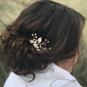 Bridesmaid Hair Pins, Bridesmaid Hair Accessory, Bridal Party Gift, Gift Idea, Wedding Favors, Bridal Gift,