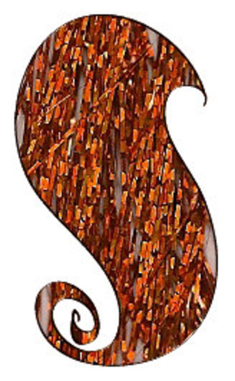 Orange Hair Tinsel Halloween Hair Accessory Hair Tinsel Etsy