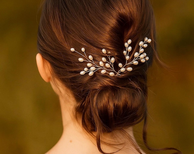 Bridal Hair Pins – Pearl Pins for Wedding Updos, Sold In Sets