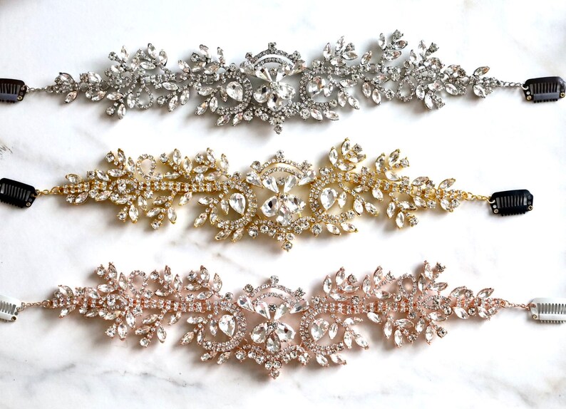 Unique Hair Jewelry Bridal Hair Jewelry Silver Bridal Hair Etsy