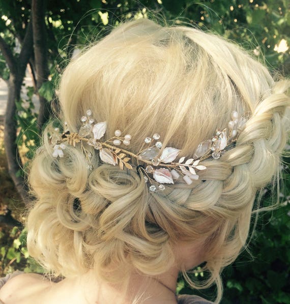 silver hair crown