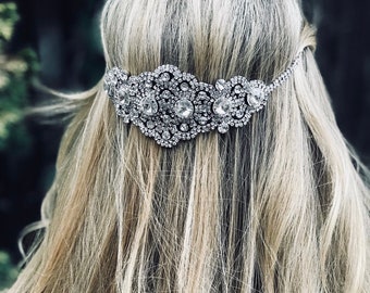 Great Gatsby Inspired Hair Jewelry, Perfect For A Wedding Or Any Special Occasion, Bridal Hair Accessory, Flower Girl Hair Accessory