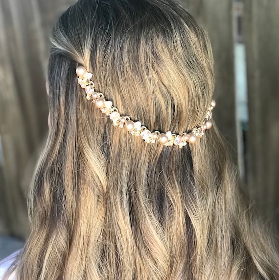 hair chain jewellery wedding