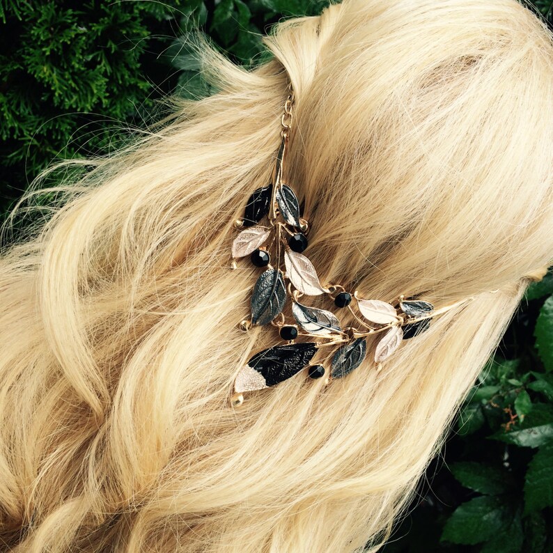 Boho Hair Jewelry Hair Accessory Tribal Hair Chain Vintage Etsy