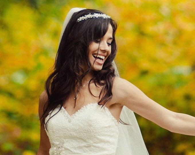 Minimalist Bridal Hair Piece, Wedding Hair Accessory
