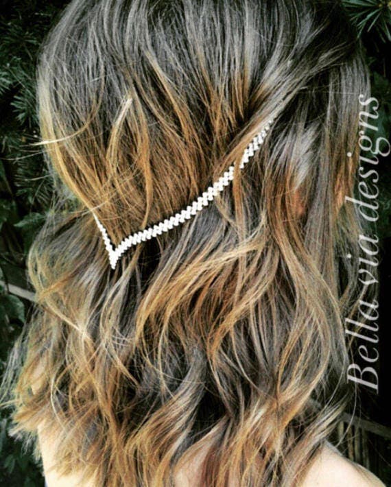 Clip-in Hair Jewelry Delicate Hair Chain Minimalist Bride - Etsy Clip-in Hair Jewelry Delicate Hair Chain Minimalist Bride - Etsy