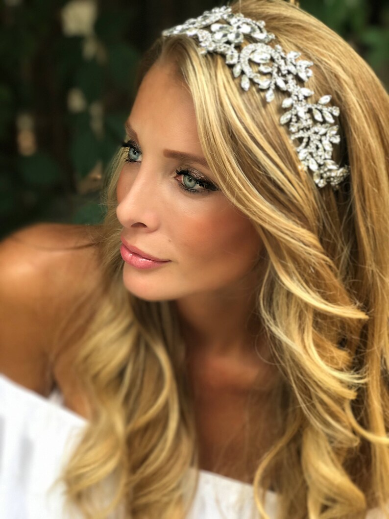 Unique Hair Jewelry Bridal Hair Jewelry Silver Bridal Hair Etsy