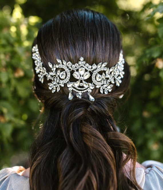 Amazon.com : Honbay 20PCS Silver Rhinestone Hair Rings Dreadlocks Beads  Braid Hair Cuffs Braiding Hair Jewelry (Triangle Hollow Out) : Beauty &  Personal Care