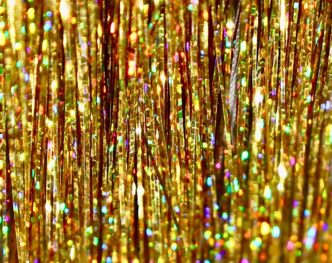 GOLD Hair Glitz Tinsel, Also Know As Glitter Hair, Fairy Hair or Hair Bling