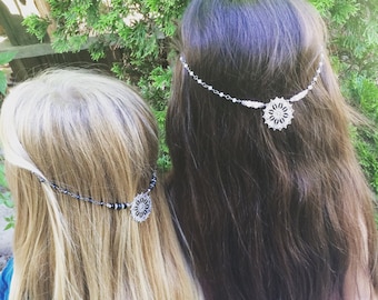 Gift For Girls, White Or Black Hair Jewelry, Holiday Hair Accessory