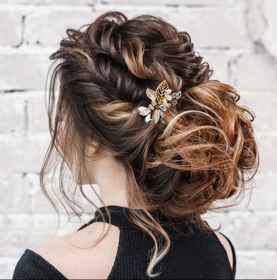 Antique Gold Hair Pin Pearl Hair Pin Silver Leaf Hair - Etsy Antique Gold Hair Pin Pearl Hair Pin Silver Leaf Hair - Etsy