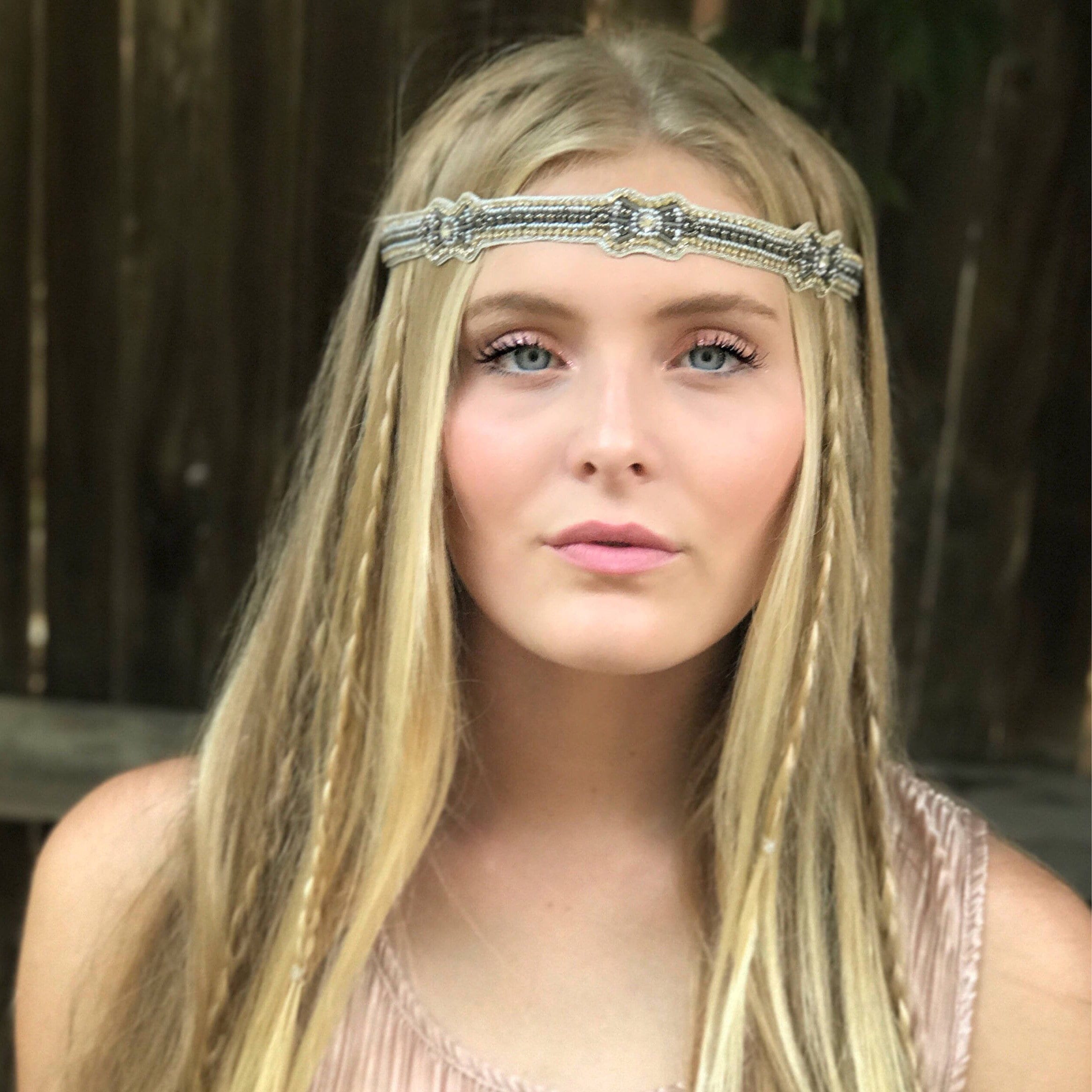 Beaded Hippie Headband Beaded Hippie Headband