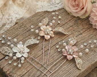 Mint Green Hair Accessories, Autumn Inspired Custom Colored to
