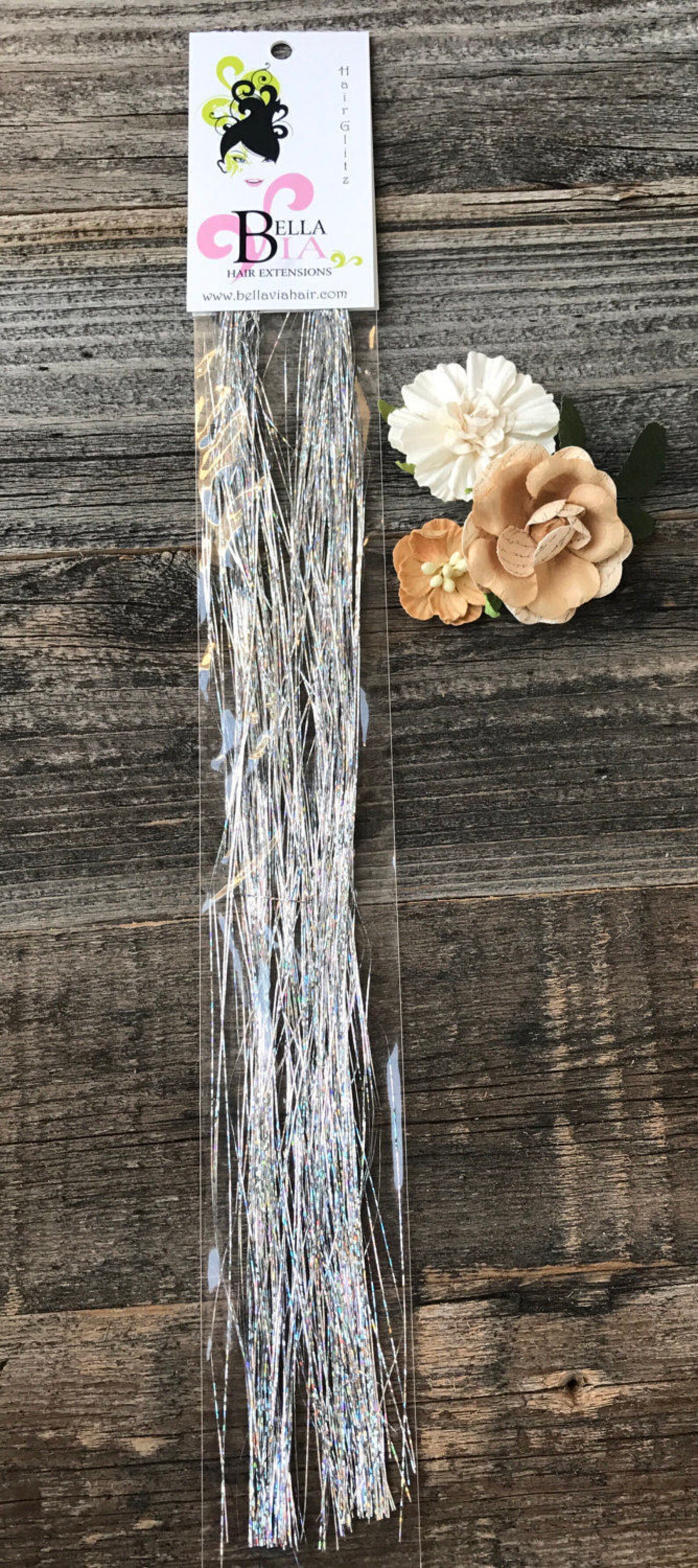 Wholesale Hair Tinsel Kit With 17 Packages of Tinsel and A Etsy