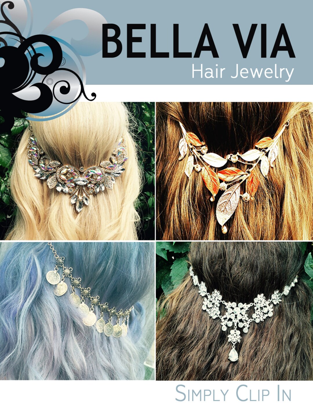 Wholesale Clipin Hair Jewelry, Wholesale for Salon's and Boutiques Etsy