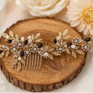 Gold Vintage Comb - Etsy display picture 1