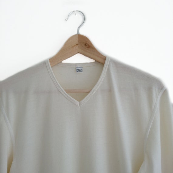 Lucky Brand Seamed Thermal V-Neck Shirt - Long Sleeve