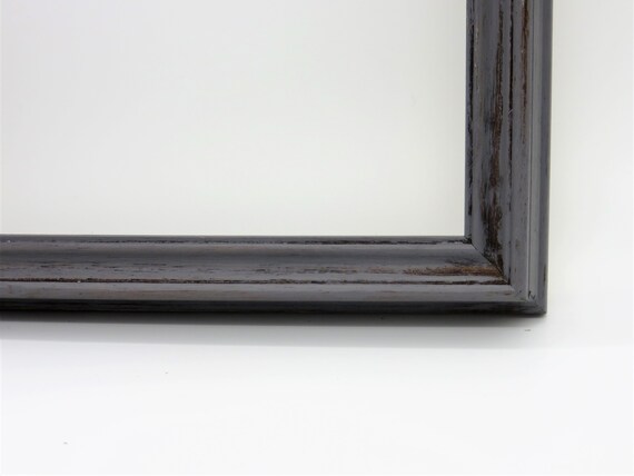 Empty Gallery Frame Gray Distressed 16 X 13 Inch