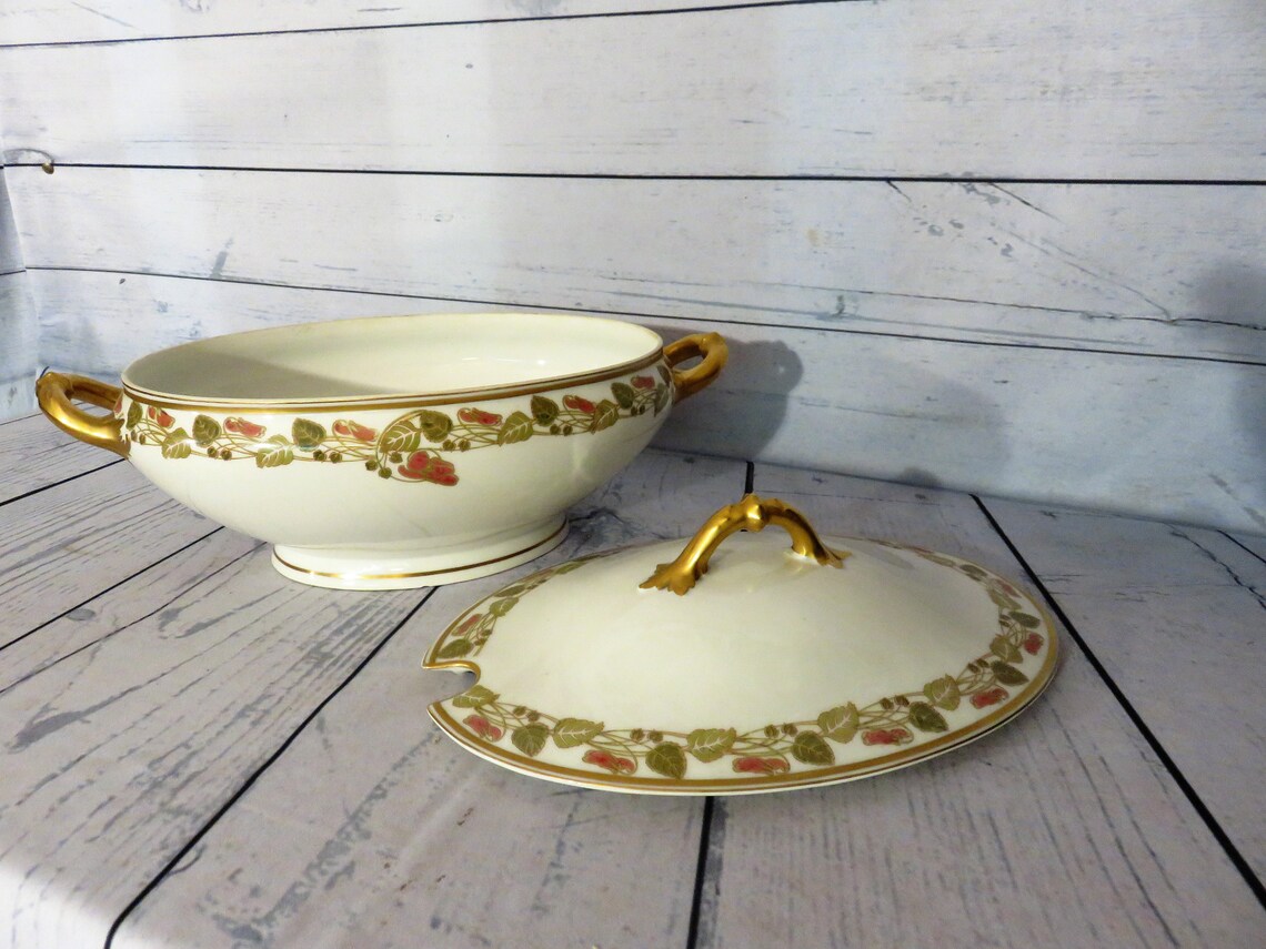 Haviland Limoges Schleiger 106 Unique Pattern Vintage China Etsy