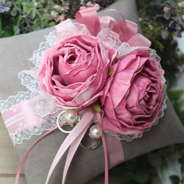 Beaded Ring Pillow Etsy