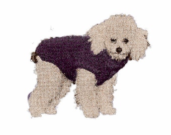 PDF Dog Sweater in Crochet Pattern C20