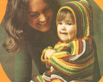 Baby Bundling Crochet Pattern Instructions PDF