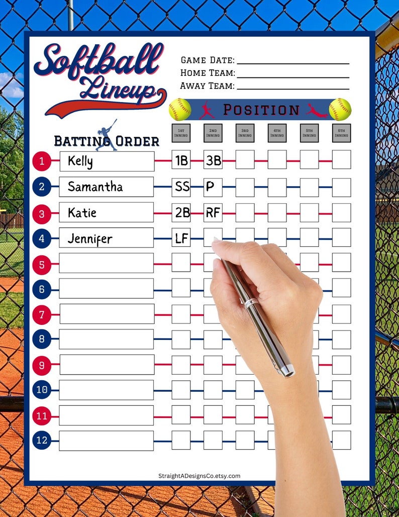 printable-softball-lineup-card-field-softball-position-board-etsy
