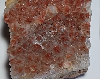 Amethyst Red Cap Raw Quartz Crystal