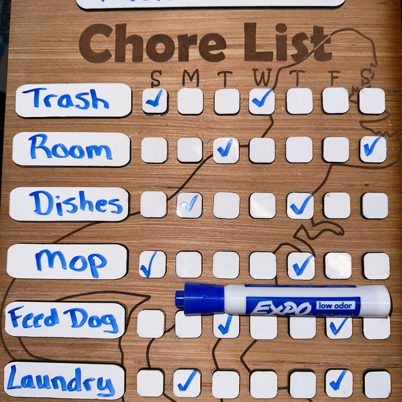 Chore Board - Etsy