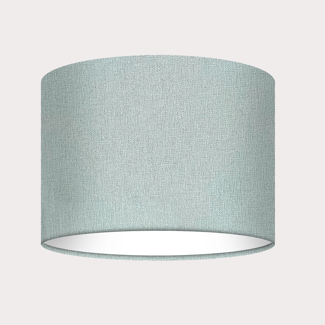 Sage Green Cotton Fabric Drum Lampshade Light Shade Etsy