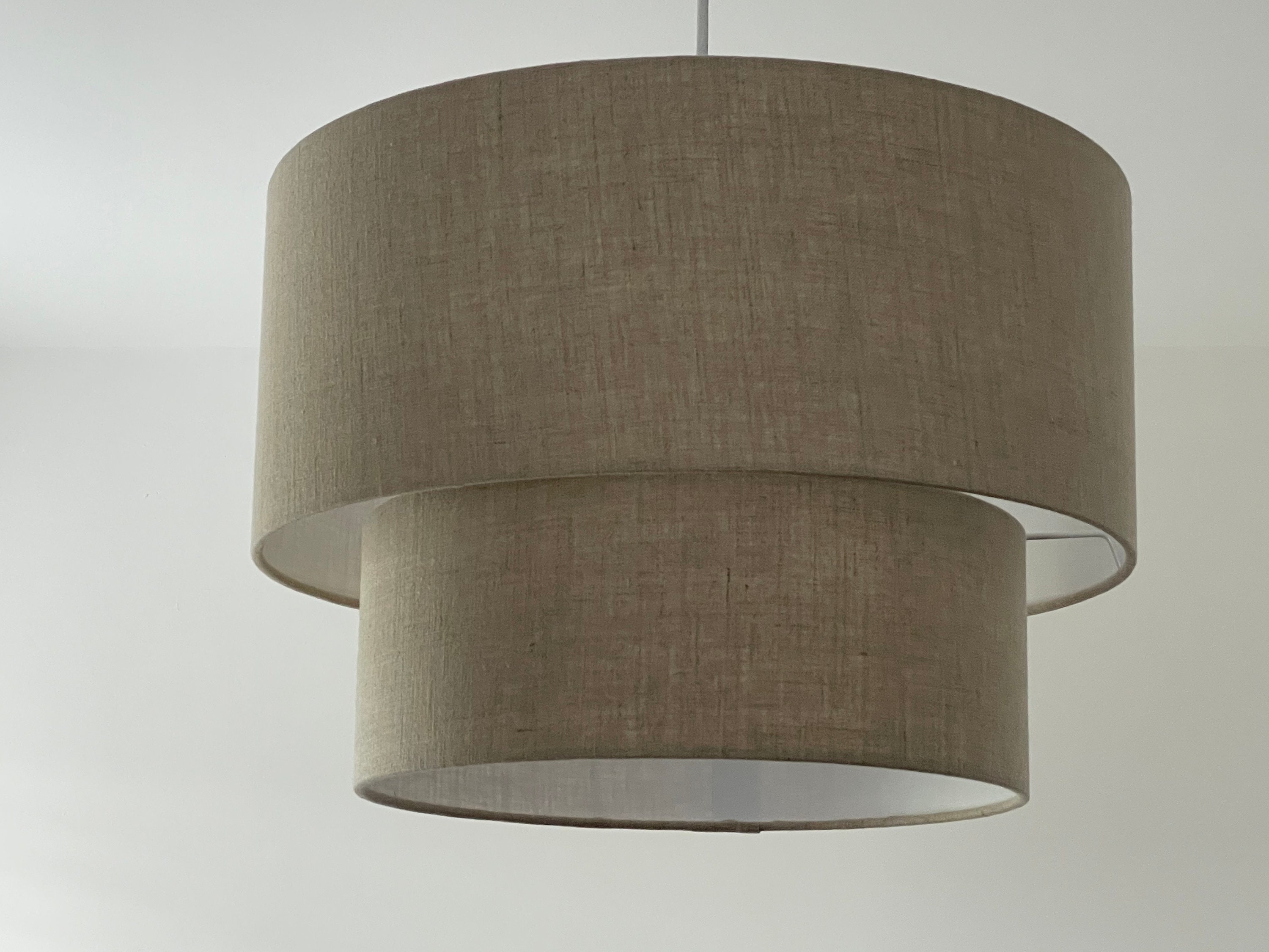 Two tier drum shade chandelier online