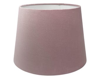 Blush Pink Velvet Tapered Empire Lampshade
