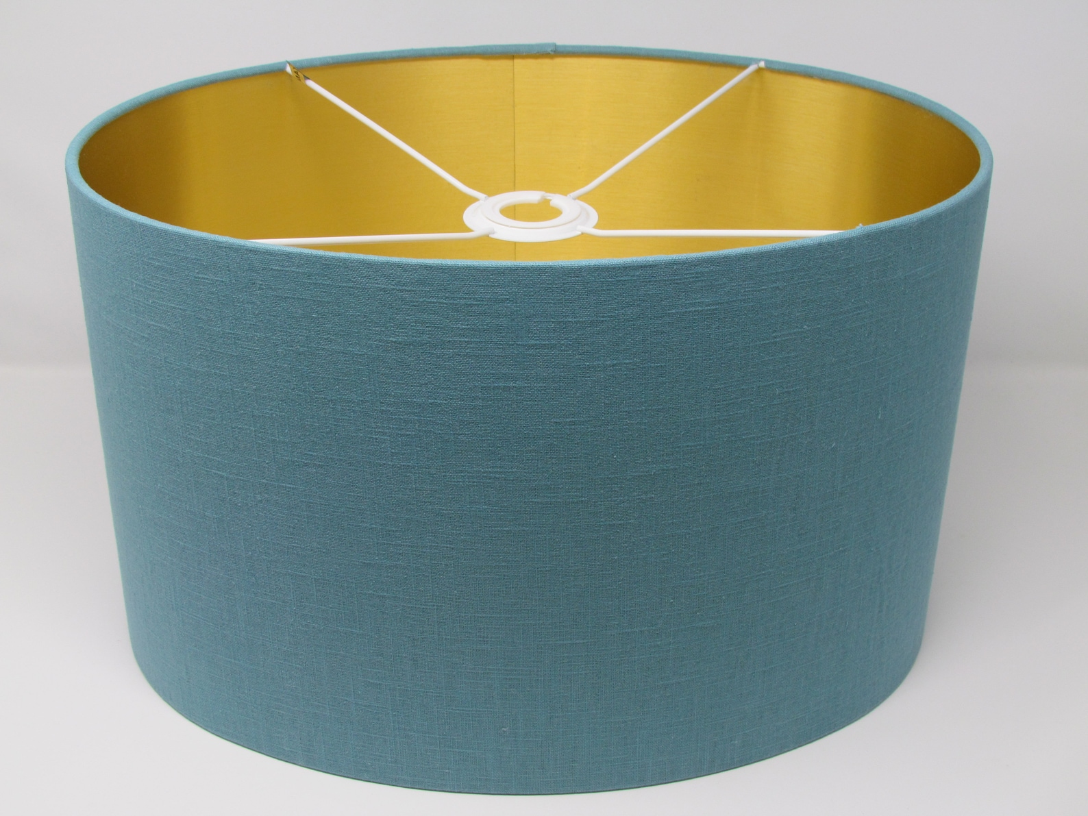 Oval Rounded Lampshade Light Shade Teal Blue 100 Textured Etsy UK