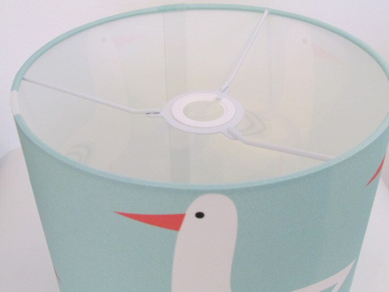 NEW Handmade Lampshade Modern Seagull Seaside 25cm 30cm Drum | Etsy