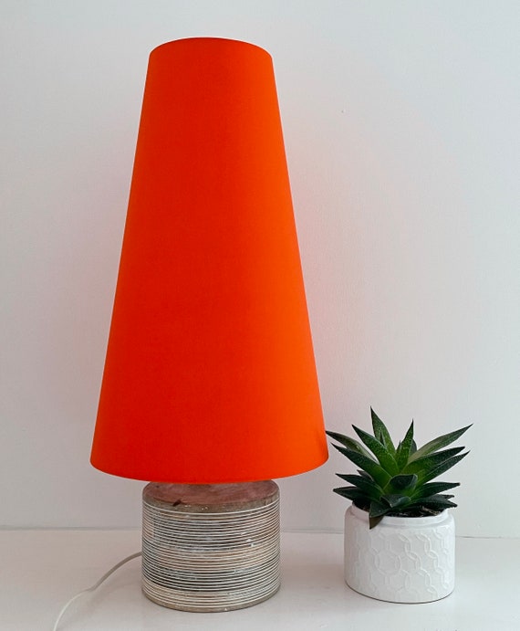 Orange floor lamp shade new arrivals