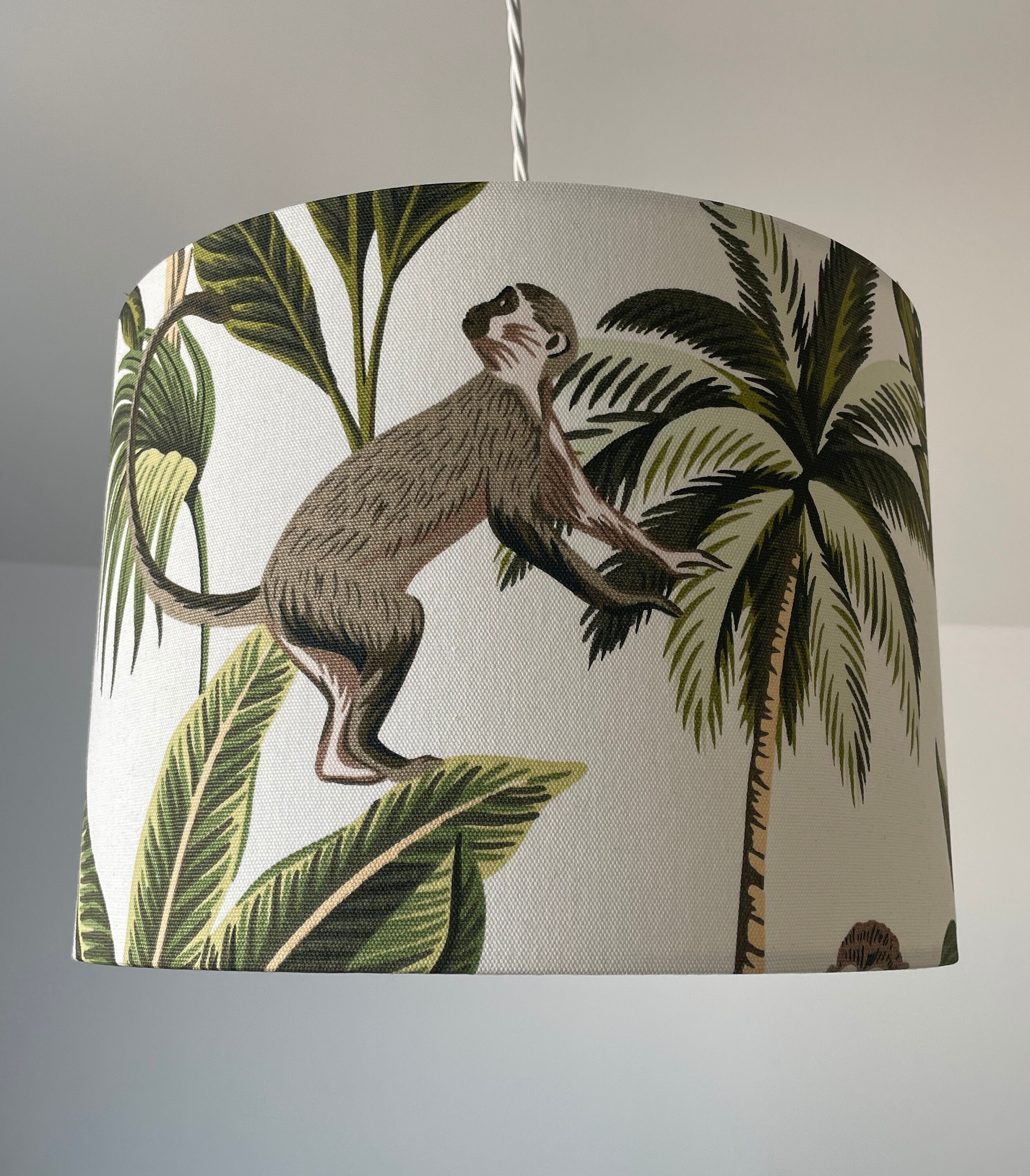 Monkey lamp shade deals
