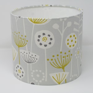 Handmade Oatmeal Teal Mustard Grey Dandelion Clocks Flowers Lampshade Ceiling Lightshade Handmade Oatmeal Teal Mustard Grey Dandelion Clocks Flowers Lampshade Ceiling Lightshade