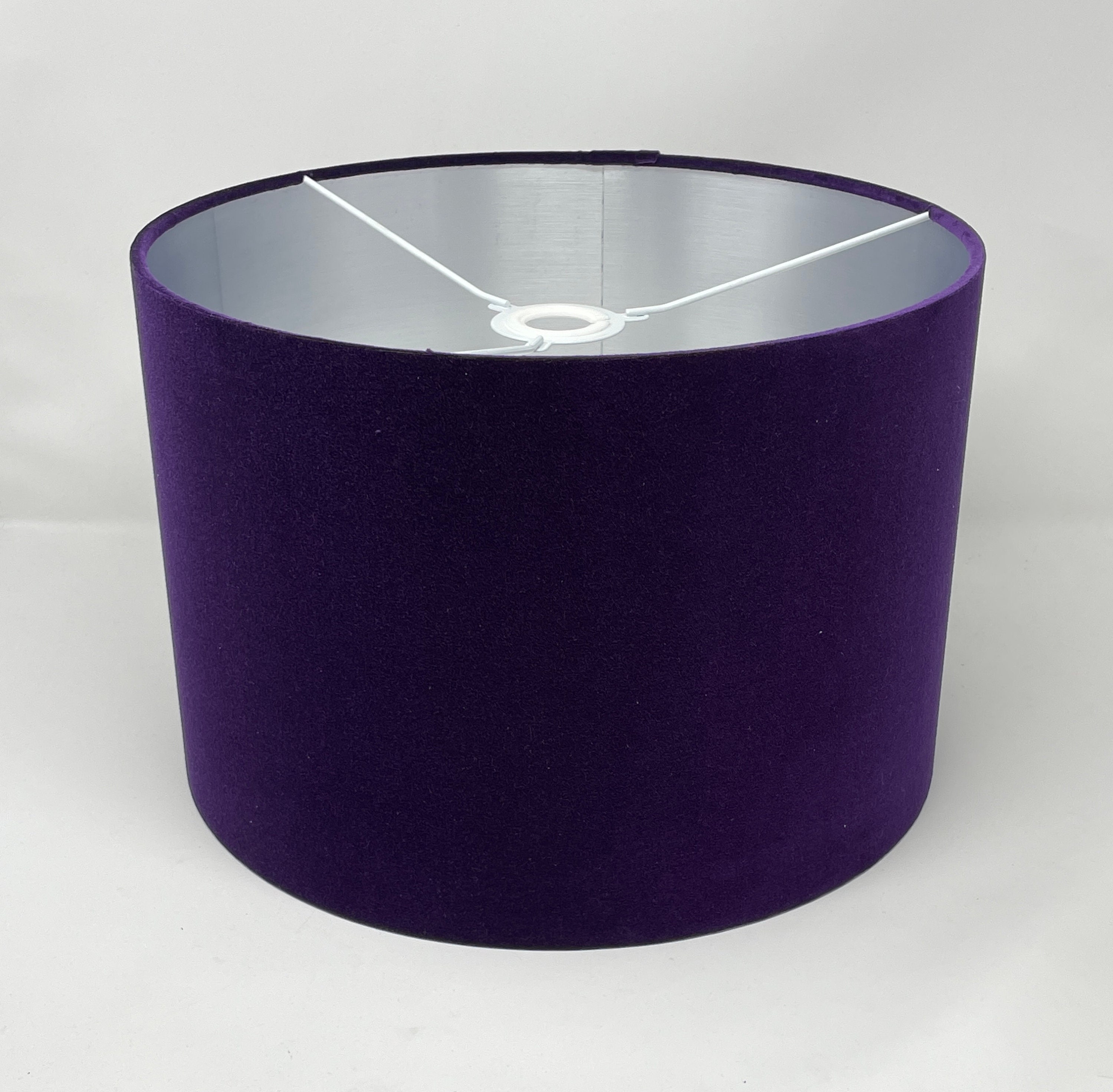 Dark purple lamp shade deals