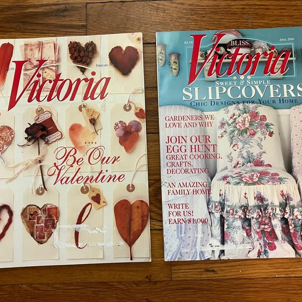 Victoria Magazine - Etsy