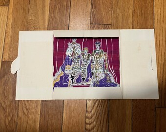 Bufanda coleccionable de la familia del rey Jorge VI