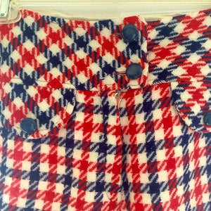 Vintage Red, White, & Blue Trousers, Size 2 image 1
