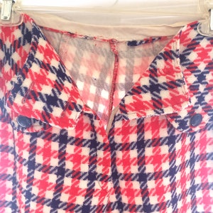 Vintage Red, White, & Blue Trousers, Size 2 image 4