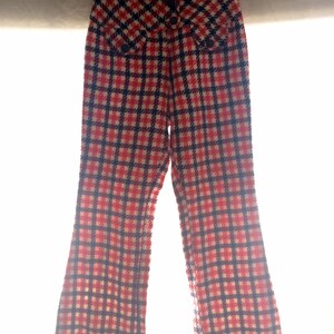 Vintage Red, White, & Blue Trousers, Size 2 image 2