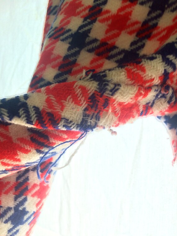 Vintage Red, White, & Blue Trousers, Size 2 - image 6