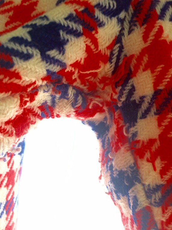 Vintage Red, White, & Blue Trousers, Size 2 - image 5