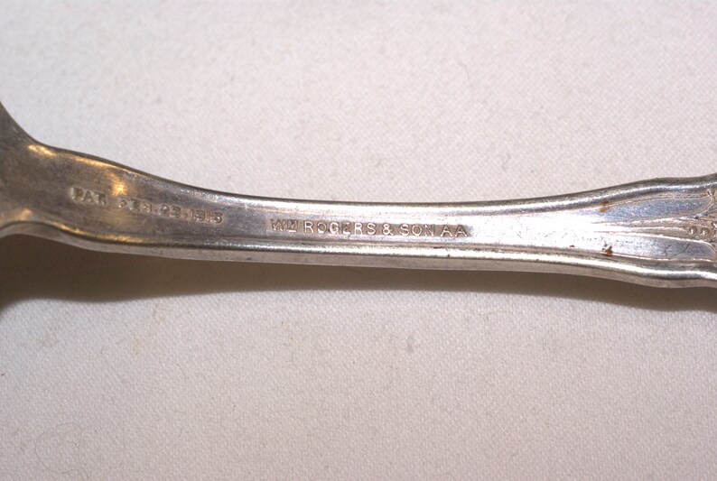Wm Rogers /& Son AA Ceremonial Serving Spoon Tennessee