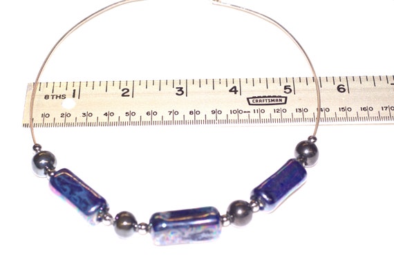 Kazuri Choker Necklace Ceramic Beads Multicolor - image 6